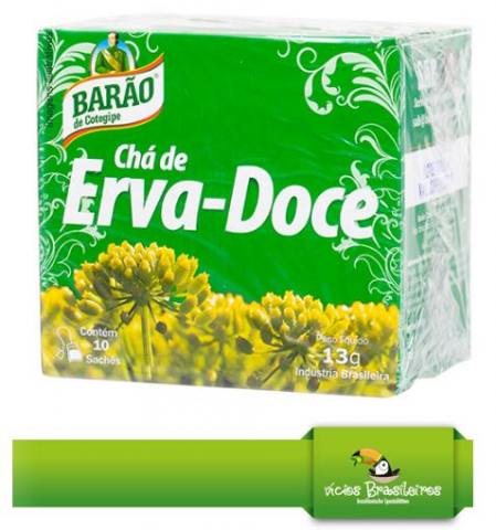 Cha de Erva Doce - Fencheltee - Barao - 10gr